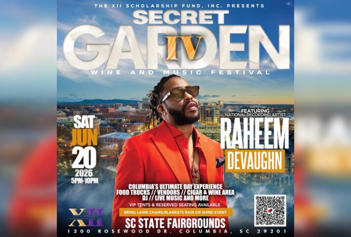 Secret Garden Wine and Music IV Festival featuring Raheem Devaughn